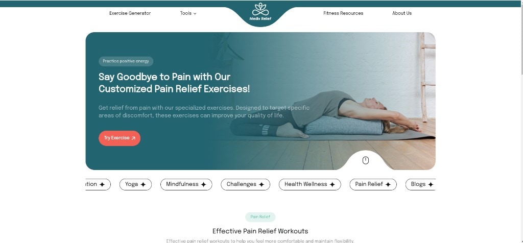 Project preview: Medix Relief